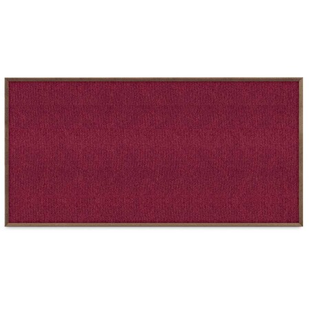United Visual Products Sliding Door Indoor Enclosed Corkboard, 6 UV9002ACSH-GOLD-DBURGU